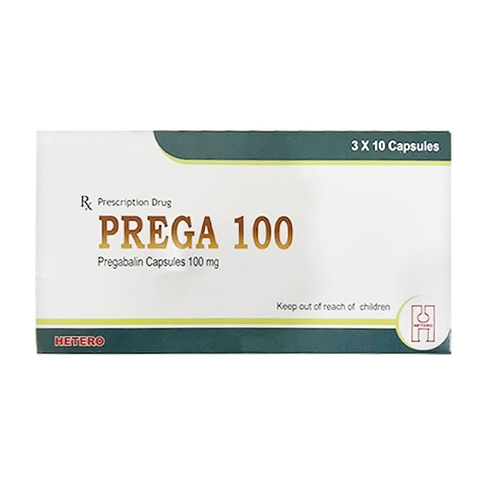 Prega 100 Hetero điều trị bệnh đau dây thần kinh ngoại biên