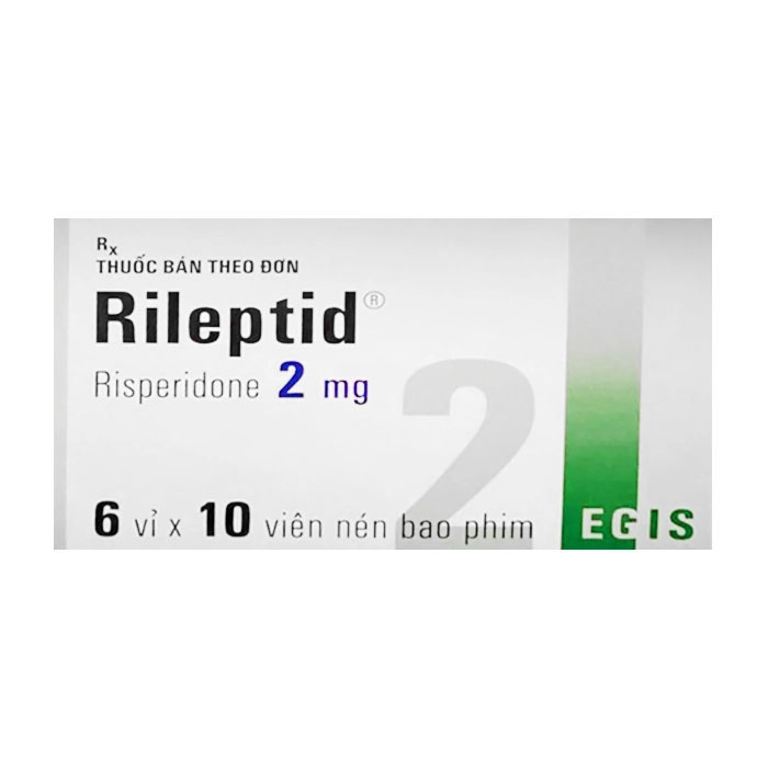 Rileptid 2mg Egis Pharma điều trị tâm thần phân liệt cấp và mãn tính