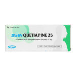 Savi Quetiapine 25 điều trị tâm thần phân liệt