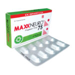 Maxxneuro 75 Ampharco điều trị đau dây thần kinh, động kinh