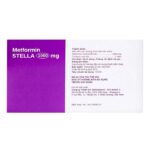 Metformin Stella 1000mg điều trị đái tháo đường 60 viên