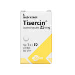 Tisercin 25mg Egis điều trị loạn thần