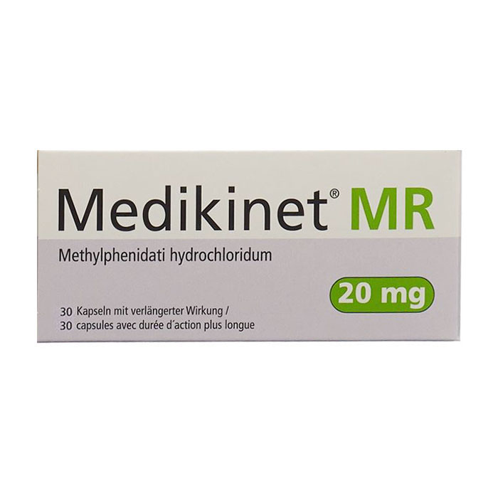 Medikinet MR 20mg Medice điều trị rối loạn tăng động