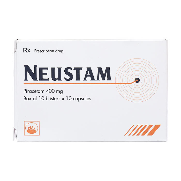 Neustam 400mg Pymepharco điều trị rung giật cơ