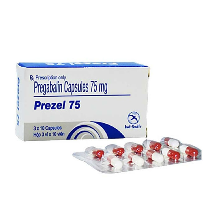 Prezel 75 IND Swift điều trị đau thần kinh trung ương