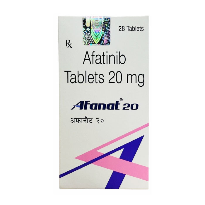 Afanat 20 Natco điều trị ung thư phổi