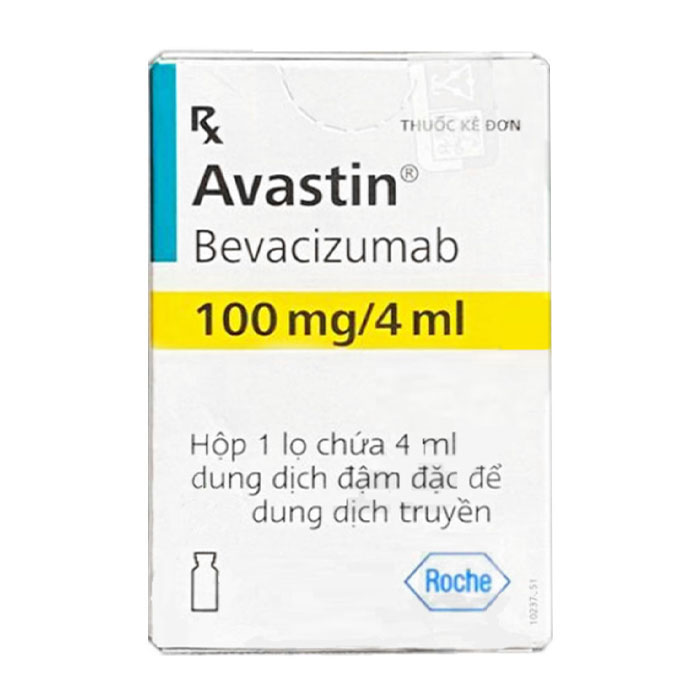 Avastin 100mg/4ml Roche điều trị ung thư đại, trực tràng di căn