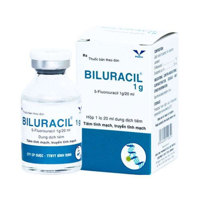 Biluracil 1g/20ml Bidiphar điều trị ung thư