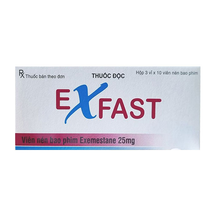 Exfast 25mg hỗ trợ điều trị ung thư vú