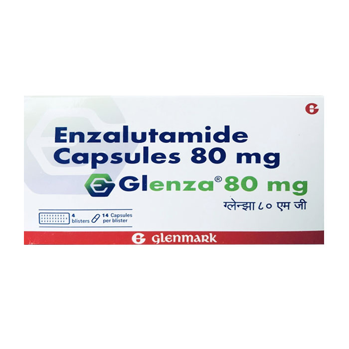 Glenza 80mg Glenmark điều trị ung thư tuyến tiền liệt