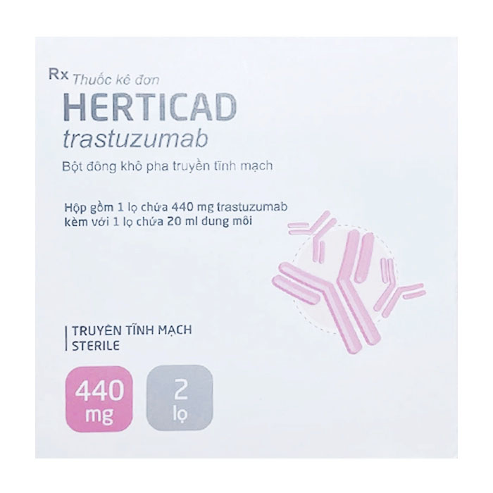 Herticad 440mg Biocad điều trị ung thư vú di căn