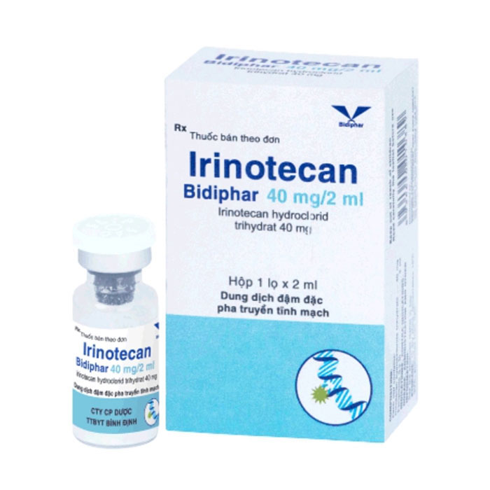 Irinotecan Bidiphar 40mg/2ml điều trị ung thư ruột