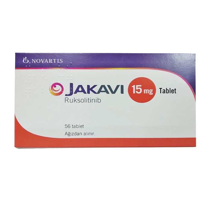 Jakavi 15mg Novartis điều trị bệnh nhân bị xơ tủy xương