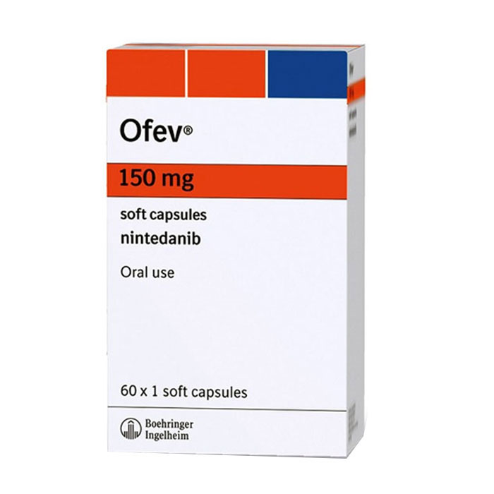 Ofev 150mg Boehringer điều trị bệnh ung thư phổi