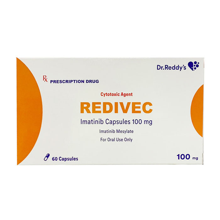 Redivec 100mg Dr.Reddy's điều trị bệnh bạch cầu tủy mạn