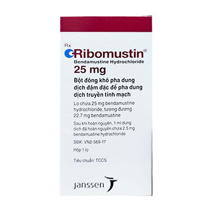 Ribomustin 25mg Janssen điều trị bệnh bạch cầu lympho mạn