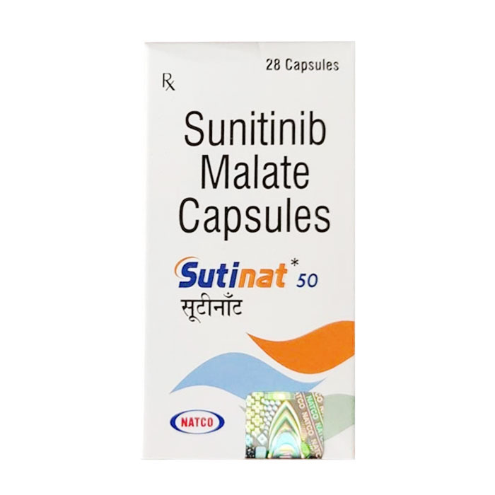 Sutinat 50mg Natco điều trị ung thư