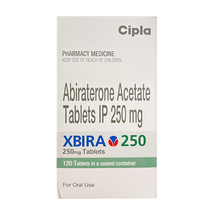 Xbira 250mg Cipla điều trị ung thư tuyến tiền liệt