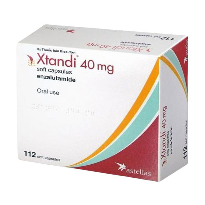 Xtandi 40mg Astellas điều trị ung thư tuyến tiền liệt