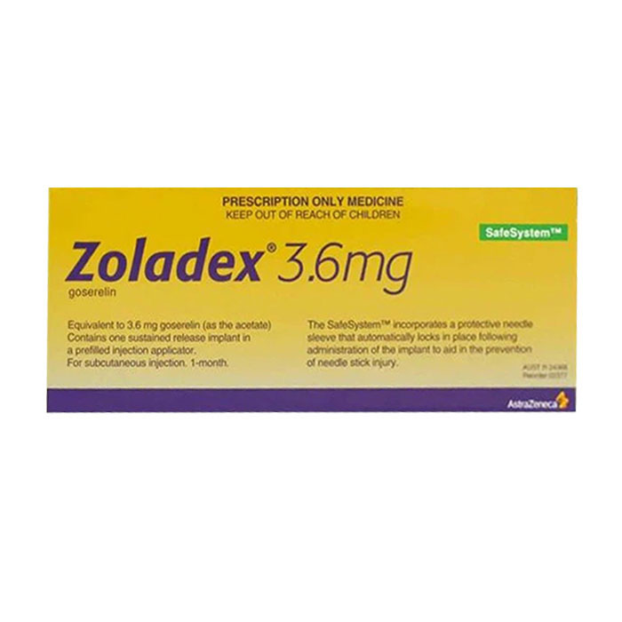 Zoladex 3.6mg Astra Zeneca kiểm soát ung thư tiền liệt tuyến